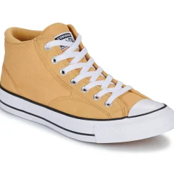 Baskets Mode^Converse - CHUCK TAYLOR ALL STAR MALDEN STREET CANVAS & SUEDE Jaune