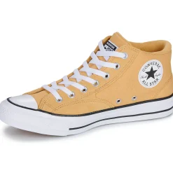 Baskets Mode^Converse - CHUCK TAYLOR ALL STAR MALDEN STREET CANVAS & SUEDE Jaune