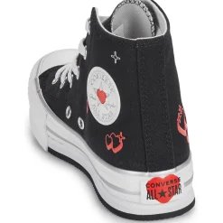 Baskets Mode^Converse - CHUCK TAYLOR ALL STAR EVA LIFT Noir
