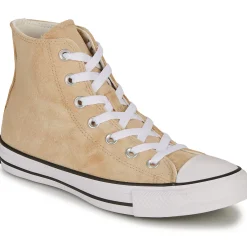 Baskets Mode^Converse - CHUCK TAYLOR ALL STAR SUN WASHED TEXTILE-NAUTICAL MENSWEAR Marron