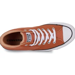 Baskets Mode^Converse - CHUCK TAYLOR ALL STAR MALDEN STREET CANVAS & SUEDE Orange