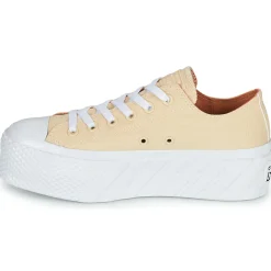 Baskets Mode^Converse - CHUCK TAYLOR ALL STAR LIFT 2X HYBRID SHINE OX Jaune