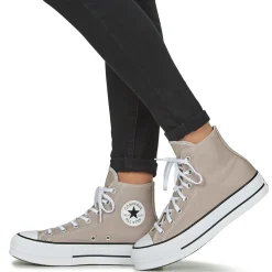 Baskets Mode^Converse - CHUCK TAYLOR ALL STAR LIFT PLATFORM SEASONAL COLOR Beige