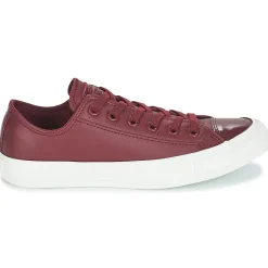 Baskets Mode^Converse - CHUCK TAYLOR ALL STAR LEATHER OX Bordeaux