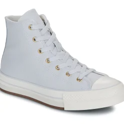 Baskets Mode^Converse - CHUCK TAYLOR ALL STAR EVA LIFT PLATFORM TONAL CANVAS Bleu