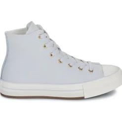 Baskets Mode^Converse - CHUCK TAYLOR ALL STAR EVA LIFT PLATFORM TONAL CANVAS Bleu