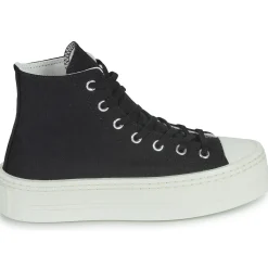 Baskets Mode^Converse - CHUCK TAYLOR ALL STAR MODERN LIFT PLATFORM CANVAS Noir