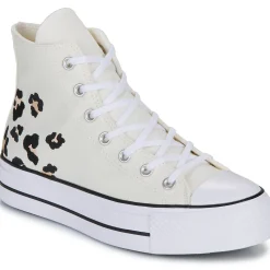 Baskets Mode^Converse - CHUCK TAYLOR ALL STAR LIFT Blanc