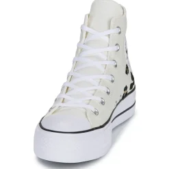 Baskets Mode^Converse - CHUCK TAYLOR ALL STAR LIFT Blanc