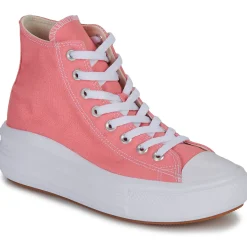Baskets Mode^Converse - CHUCK TAYLOR ALL STAR MOVE PLATFORM SEASONAL COLOR Rose
