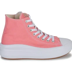 Baskets Mode^Converse - CHUCK TAYLOR ALL STAR MOVE PLATFORM SEASONAL COLOR Rose