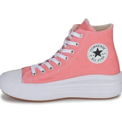 Baskets Mode^Converse - CHUCK TAYLOR ALL STAR MOVE PLATFORM SEASONAL COLOR Rose