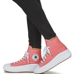 Baskets Mode^Converse - CHUCK TAYLOR ALL STAR MOVE PLATFORM SEASONAL COLOR Rose