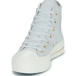 Baskets Mode^Converse - CHUCK TAYLOR ALL STAR LIFT PLATFORM TAILORED LINES Bleu