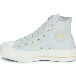 Baskets Mode^Converse - CHUCK TAYLOR ALL STAR LIFT PLATFORM TAILORED LINES Bleu
