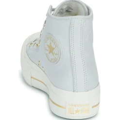 Baskets Mode^Converse - CHUCK TAYLOR ALL STAR LIFT PLATFORM TAILORED LINES Bleu