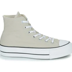 Baskets Mode^Converse - Chuck Taylor All Star Lift Canvas Seasonal Color Beige