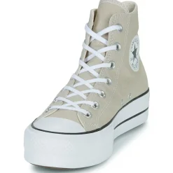 Baskets Mode^Converse - Chuck Taylor All Star Lift Canvas Seasonal Color Beige