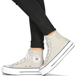 Baskets Mode^Converse - Chuck Taylor All Star Lift Canvas Seasonal Color Beige