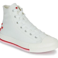 Baskets Mode^Converse - CHUCK TAYLOR ALL STAR EVA LIFT Blanc