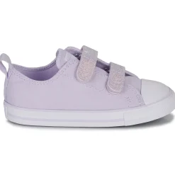 Baskets Mode^Converse - CHUCK TAYLOR ALL STAR 2V EASY-ON GLITTER OX Violet