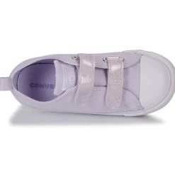 Baskets Mode^Converse - CHUCK TAYLOR ALL STAR 2V EASY-ON GLITTER OX Violet