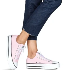 Baskets Mode^Converse - CHUCK TAYLOR ALL STAR LIFT PLATFORM Rose