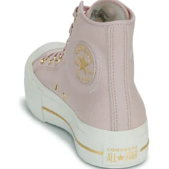 Baskets Mode^Converse - CHUCK TAYLOR ALL STAR LIFT PLATFORM TAILORED LINES Rose