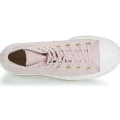 Baskets Mode^Converse - CHUCK TAYLOR ALL STAR LIFT PLATFORM TAILORED LINES Rose