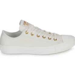 Baskets Mode^Converse - CHUCK TAYLOR ALL STAR GOLD Blanc
