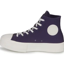 Baskets Mode^Converse - Chuck Taylor All Star Lift Desert Camo Desert Camo Violet