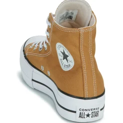 Baskets Mode^Converse - CHUCK TAYLOR ALL STAR LIFT Beige