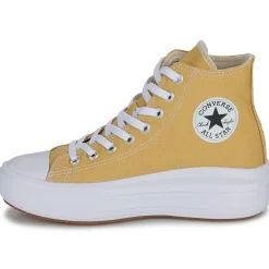 Baskets Mode^Converse - CHUCK TAYLOR ALL STAR MOVE PLATFORM SEASONAL COLOR Moutarde