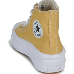 Baskets Mode^Converse - CHUCK TAYLOR ALL STAR MOVE PLATFORM SEASONAL COLOR Moutarde