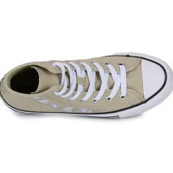 Baskets Mode^Converse - CHUCK TAYLOR ALL STAR EVA LIFT PLATFORM FLORALS Beige