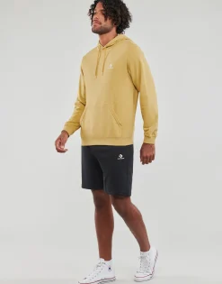 Sweats & Polaires^Converse - GO-TO EMBROIDERED STAR CHEVRON PULLOVER HOODIE Jaune