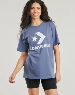 T-shirts & Polos^Converse - GO-TO STAR CHEVRON LOGO Bleu