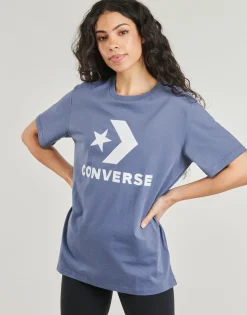 T-shirts & Polos^Converse - GO-TO STAR CHEVRON LOGO Bleu