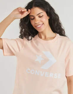 T-shirts & Polos^Converse - GO-TO STAR CHEVRON LOGO Rose