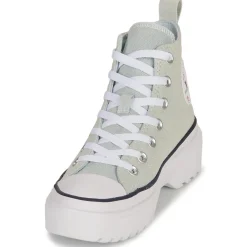 Baskets Mode^Converse - KIDS' CHUCK TAYLOR ALL STAR LUGGED LIFT PLATFORM RETRO Gris