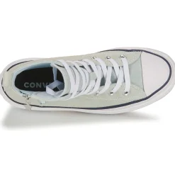 Baskets Mode^Converse - KIDS' CHUCK TAYLOR ALL STAR LUGGED LIFT PLATFORM RETRO Gris