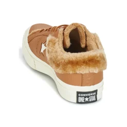 Baskets Mode^Converse - ONE STAR LEATHER OX Camel