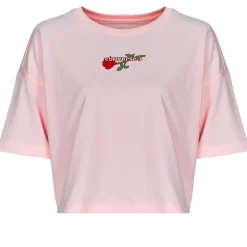 T-shirts & Polos^Converse - TLMN VDAY CROP OS TEE Rose