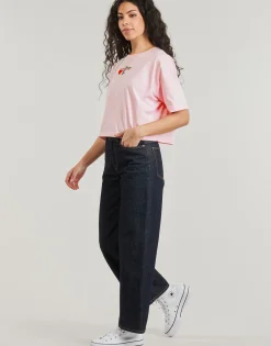 T-shirts & Polos^Converse - TLMN VDAY CROP OS TEE Rose
