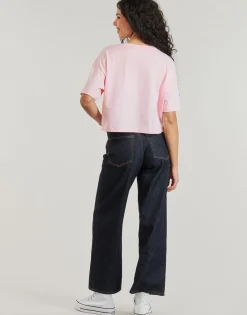 T-shirts & Polos^Converse - TLMN VDAY CROP OS TEE Rose