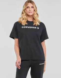 T-shirts & Polos^Converse - WORDMARK RELAXED TEE CONVERSEBLACK