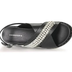 Sandales Et Nu-pieds^Cosmo Paris - HEFIA-BIJ Noir