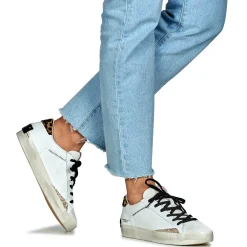 Baskets Mode^Crime London - DISTRESSED Beige