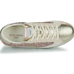 Baskets Mode^Crime London - DISTRESSED Beige