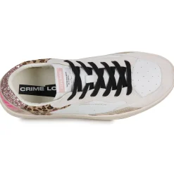 Baskets Mode^Crime London - SK8 DELUXE Blanc